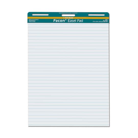 1" Ruled Easel Pad, 50 Sheets